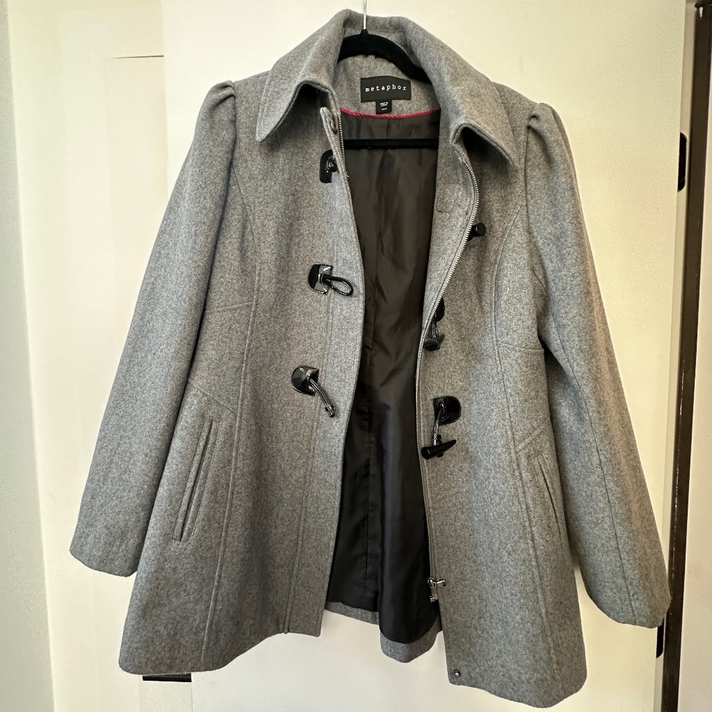 Gray Pea Coat